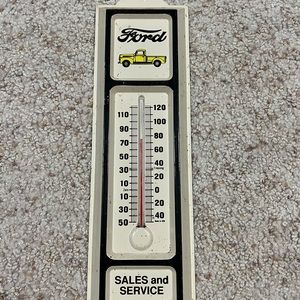 1950s Themed FORD Thermometer Sign